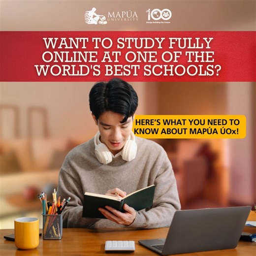 ✨YOUR CLASSROOM IS WHEREVER YOU ARE✨ Thinking of joining Mapúa’s fully online programs but still have a few “What ifs?” 🤔 on your mind? We’ve got you covered! From admission requirements 📄 to flexibility for working students 🕒, and even the official recognition of your degree 🏅 — all the answers are here, straight from the source! Whether you’re aiming to level up your career, pursue a long-time dream degree, or simply need the freedom to learn anytime, anywhere, Mapúa ÚOx ensures you get th