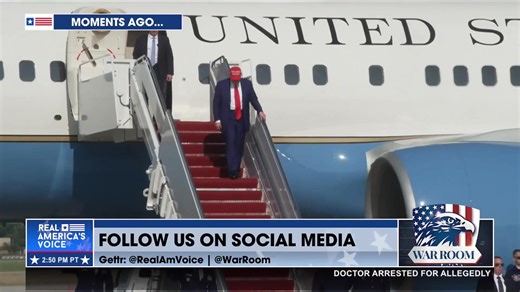 MOMENTS AGO... POTUS AT DEPARTING ANDREWS AIR FORCE BASE ON MARINE ONE TO WHITE HOUSE | America's Voice News