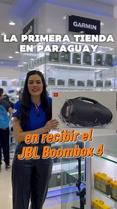 47K views · 42 reactions | ¡Ya está en Cellshop! El JBL Boombox 4 llegó con todo:  Sonido JBL Pro + AI Sound Boost  Hasta 34 h de batería  Resistente al agua y polvo (IP68) 磌 Batería extraíble y diseño más liviano  Primera tienda en Paraguay en tenerlo | Cellshop Importados Paraguay | Facebook