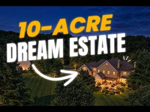 Tour a $1.35M Brick Home on 10 Acres in Caledonia, MI