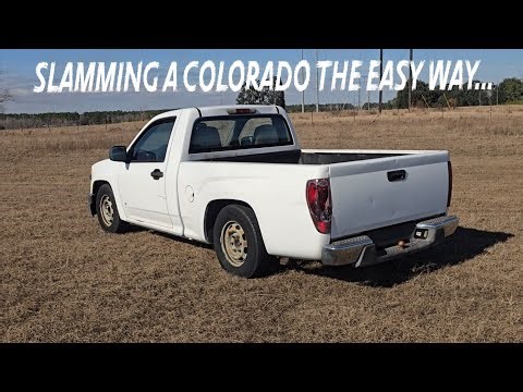 How-To Lower a 1st Gen 2004-2012 Chevy Colorado.