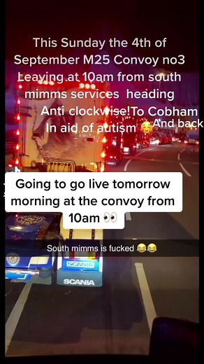 Traffic Jam Highlights from M25 Convoy Event