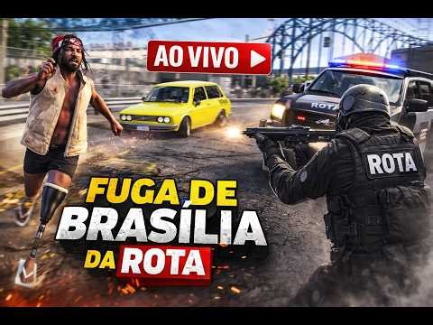 FUGA AO VIVO NA FAVELA AO VIVO