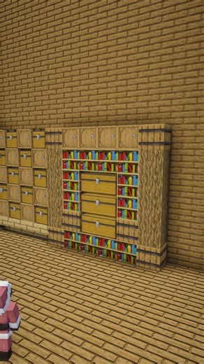 Minecraft Storage Room📚 #shorts #football