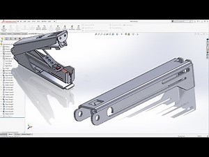 Design a Stapler in Solidworks - Solidworks sheet metal Tutorial (volume 3)