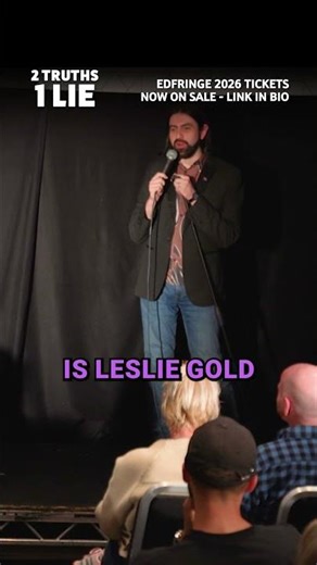 Leslie Gold - My old life is a total secret. | 2 Truths 1 Lie | EP137