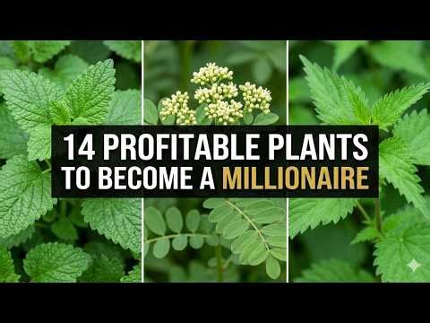14 Profitable Plants That Will Make You a millionaire (That Nobody’s Growing)