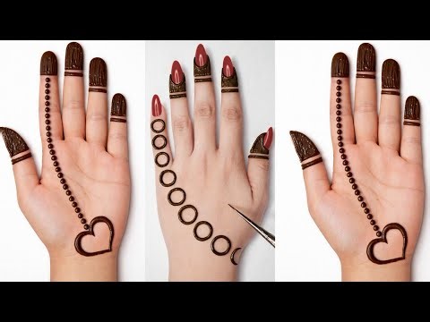 Eid Special Stylish Mehndi design tricks for beginners | Easy Eid Mehndi design | New Mehndi design