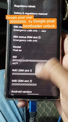 Google pixel imei 0000 fix and bootloader unlocking #googlepixel #imei0000 #bootloaderunlock