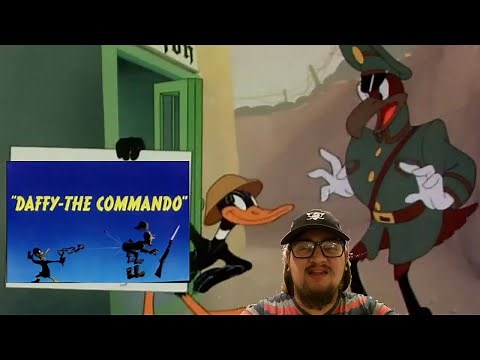 Looney Tunes: Daffy – The Commando (1943) - First Time Watching: Daffy's Wartime Antics!