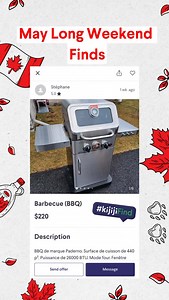 17 reactions · 7 comments | The forecast: good vibes only ☀️ Kijiji has all the outdoor must-haves for the long weekend without the big price tags. Backyard hangout? Cottage escape? Whatever your plans, Kijiji makes it easy (and affordable) to level up the vibes. Find it on Kijiji and get long-weekend ready!  #kijijifind #longweekend | Kijiji | Facebook