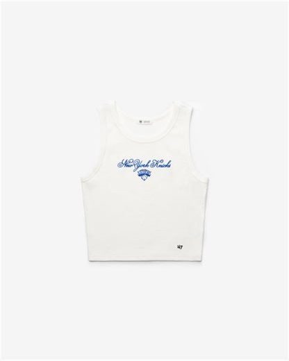 NEW YORK KNICKS SCRIPT '47 BABY RIB TANK WOMENS