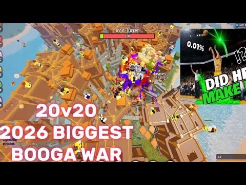 BIGGEST GOD WAR OF ALL TIME 2026!🙂‍↔️[ BOOGA BOOGA REBORN ]
