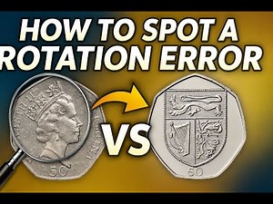 How to Spot a Rotation Error on a 50p Coin 🔍