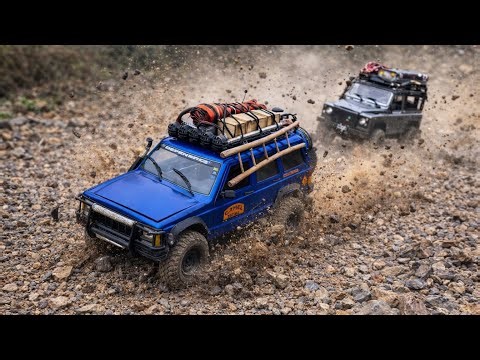 RC Cars vs Rocky Mountain Trail | Extreme Off-Road Convoy Challenge