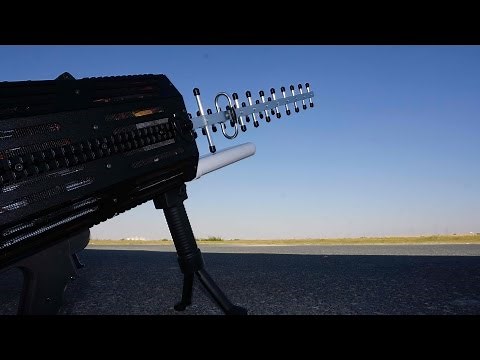 Anti Drone Rifle with Signal Jamming Technology