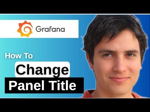 How To Change Panel Title In Grafana