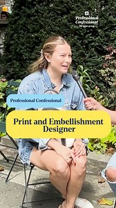 Skills needed for a successful career in print and embellishment design revealed . Who knew a computer background would be a must? Find out other essential skills by watching . #streetinterview #careers #nyc #designer | The Muse | Facebook