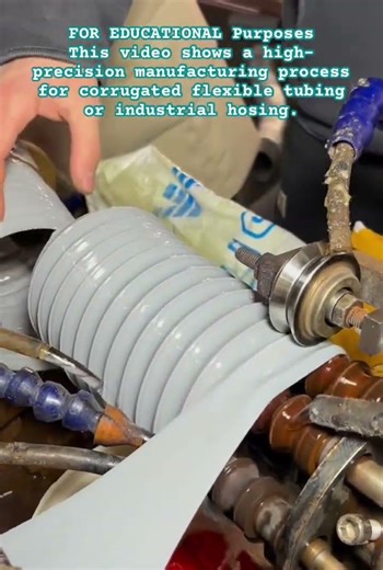 Corrugated Pipe Manufacturing #Manufacturing #IndustrialDesign #Engineering #Metalworking #Machine