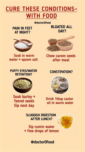 Natural Food Remedies for Common Digestive & Body Issues | Simple Kitchen Solution #healthylifestyle