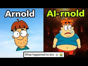Meet Arnold Was Loved— Now He's AI FILTH!