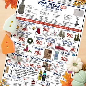 4.5K views · 197 reactions | It's time to shop until you drop with 50% off Christmas this week! See weekly ad for details. | Hobby Lobby | Facebook