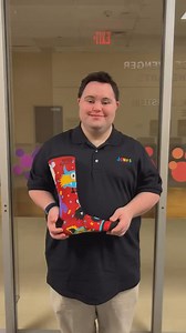 2K views · 661 reactions | John was one of the vendors at Sid Jacobson JCC for their Reimagining Independence Symposium. One of the attendees took this video of John and shared his story about his booming business with everyone. | John's Crazy Socks | Facebook