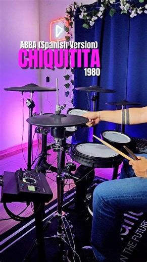 Chiquitita (Spanish Version) - ABBA #drums #Abba #chiquitita #baterista #Virals #fypシ゚ | Bedrumen Music