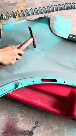 Repairing dented fenders (VFE34) done within the day #vinfast