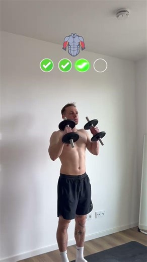Dumbbell Biceps Workout 💪 | Build Bigger Arms at Home