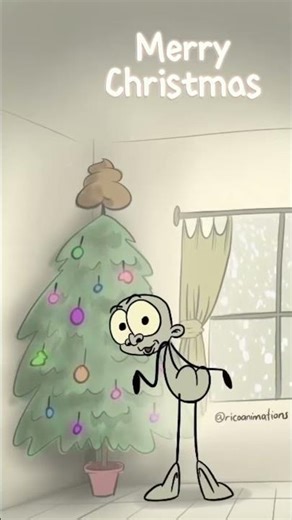 Happy Christmas 🥰🥰 #funny #cartton #viral #shortvideo #animationcartoon #animation #virelshort