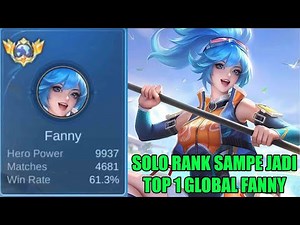 Able to solo rank to top 1 global fanny skill is very easy to imitate