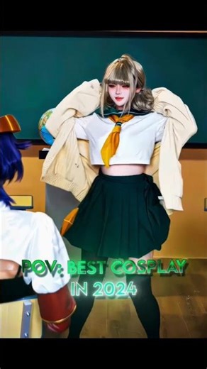 best anime cosplay in 2025#trendingshorts #anime cosplay girl #anime dance