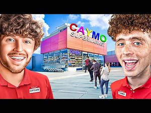 We Opened A MEGA SUPERMARKET..