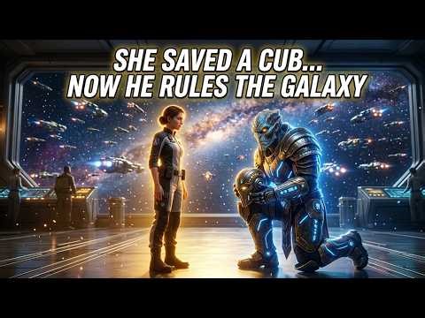 She Saved a Helpless Alien Cub… Years Later He Returned as the Galaxy’s Most Feared Leader | HFY