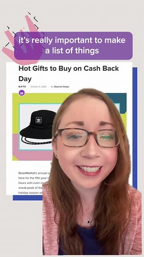 RetailMeNot’s annual savings bonanza Cash Back Day (Nov. 2-4) is here! This year, there are so many great cash back offers on a variety of popular items from your favorite retailers that will all make amazing holiday gifts. Shop now to score up to 20% cash back at popular brands. #cashback #cashbackapp #cashbackapps #retailmenot #retailmenotapp #shoppingtip #holidayshoppingtips #cashbackday #cashbackday2023 #dealsrightnow #dealsthisweek