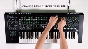 The SYSTEM-8 Synthesizer is a twelve-waveform, eight-voice, three-oscillator monster with stunning filters and effects, a powerful 64-step sequencer, and a massive array of high-resolution knobs, sliders, CV/GATE and MIDI to control it all. This preview video demonstrates the dynamic power of the synthesizer's controls. For the full video, click on the link below. ▸ AIRA START - SYSTEM-8: https://www.roland.com/global/products/system-8/media/ | Roland SYNTH AIRA