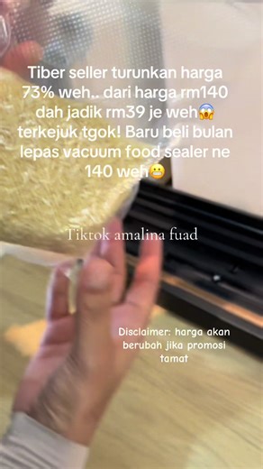 Vacuum Food Sealer at 73% Off - Amazing Deal!