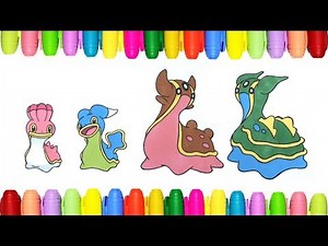 Pokemon coloring Pages for Kids - Shellos and Gastrodon