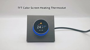Tuya Knob Thermostat Floor Heating Controller Programmable Wifi Smart Thermostat for Water Heating