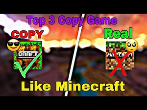 Minecraft best copy game 😍