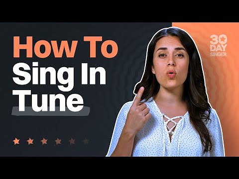 Sing In Tune In 3 MINUTES - Easy Singing Lesson | 30 Day Singer