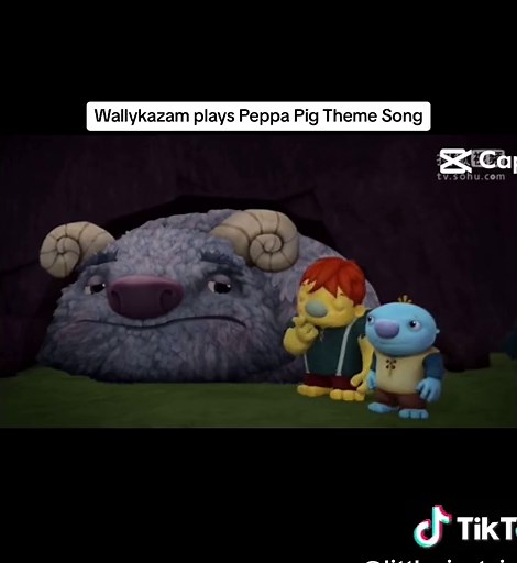 Wallykazam Plays Peppa Pig Theme in a Fun Adventure