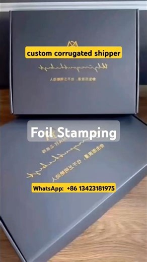 Custom Corrugated Mailer Boxes for Secure Shipping and Impactful Branding.#packagingfactory
