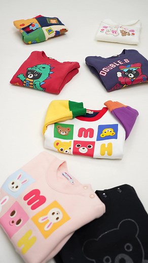 ミキハウス キャラクター勢ぞろい！新作トレーナー #ミキハウス #mikihouse #子供服 #新作 #トレーナー