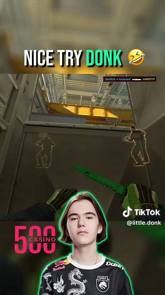He really almost won this… 🤣 #cs2 #counterstrike #donk #funny #cs2memes #faceit #cs2clips