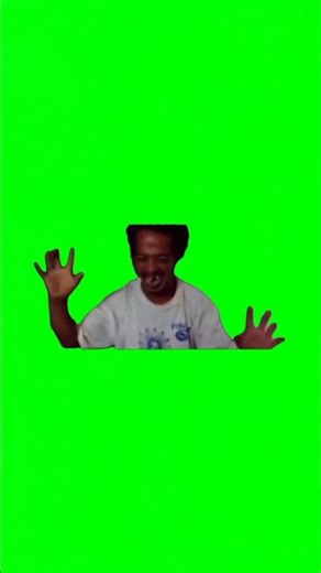 Funny Laugh - Green Background - Non Copyright Clip