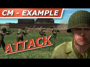 Combat Mission Example: Attack the enemy / From order to victory