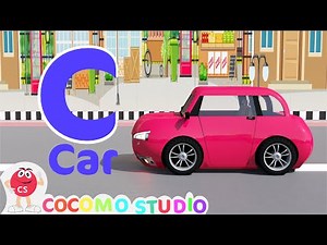 Learn The Letter C | Let's Learn About The Alphabet | Phonics Song For Kids | Cocomo Studio