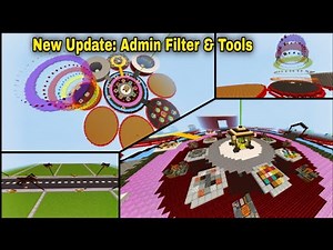 100% VANILLA SkyGen [NoMods] Map Download | Custom Admin Tool! (MCPE 1.26.10+)